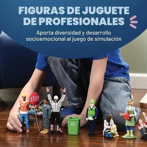 Vista 3 de Juego de 2 unidades, muñecos de profesionales