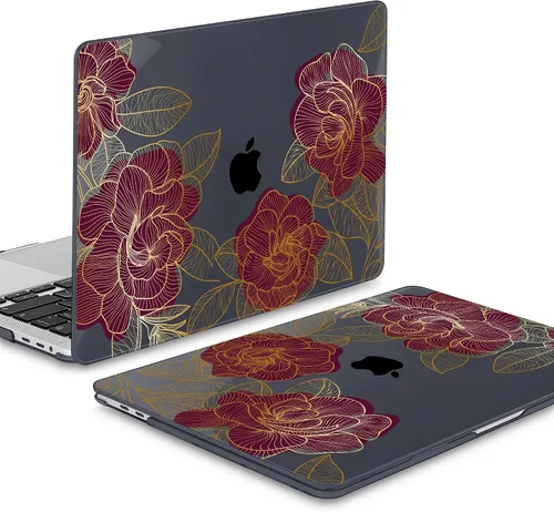 Vista 5 de Mektron Funda para MacBook Pro de 16 Pulgadas A2141 Versión 2019 con Pantalla Liquid Retina/Touch ID, Carcasa Rígida de Plástico con Funda