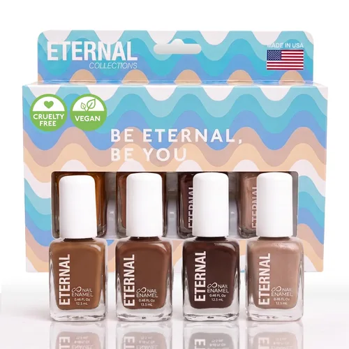 Vista 11 de Juegos de Esmalte de Uñas en Pastel Eternal para Mujeres (CANDY PASTELS) - Juego de Esmalte de Uñas en Pastel para Niñas - Juego de Esmalte de Uñas
