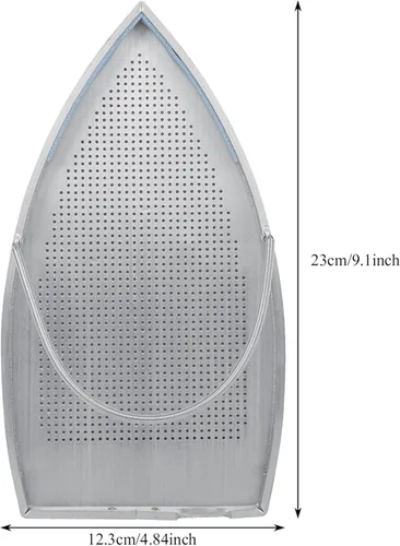 Vista 3 de Cubierta de hierro para zapatos, zapatos de planchado con diseño antiadherente de aluminio, protector de placa de planchado, accesorios de planchado