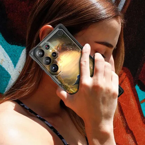 Vista 424 de Funda para Galaxy A14 5G, [Doble Capa][Protección contra Caídas de Grado Militar de 10 Pies] [Antideslizante] Funda Resistente a Prueba de Golpes