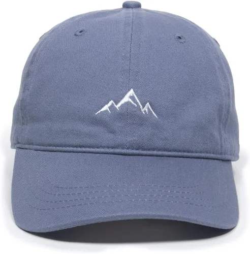 Vista 38 de Outdoor Cap Sombrero de papá de montaña - Gorra de algodón suave sin estructura