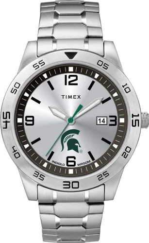 Vista 17 de Timex Tribute Reloj de cuarzo para hombre Citation de 42 mm con correa de acero inoxidable