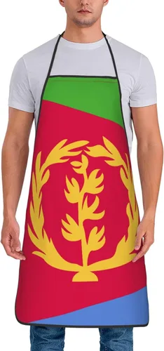 Vista 22 de Delantal impermeable de la bandera del orgullo del oso gay 100% poliéster, babero grande con impresión completa para el taller del restaurante