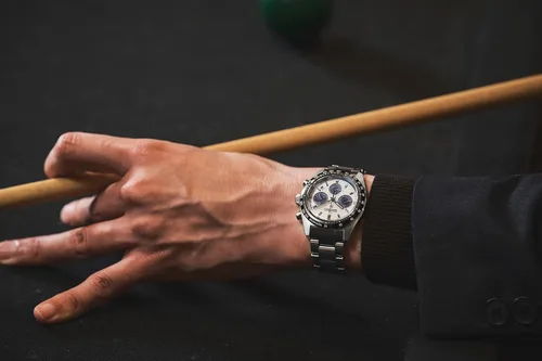 Vista 6 de SEIKO SBDL085 PROSPEX SPEEDTIMER cronógrafo solar Reloj para hombre enviado desde Japón plateado