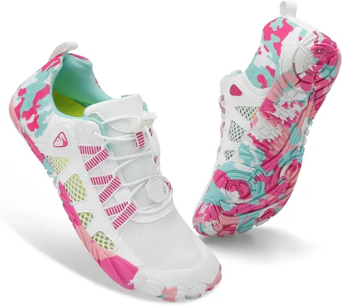 Vista 29 de XIHALOOK Zapatos deportivos de senderismo para mujer y hombre, de secado rápido, descalzos para playa, caminar, kayak, surf, entrenamiento
