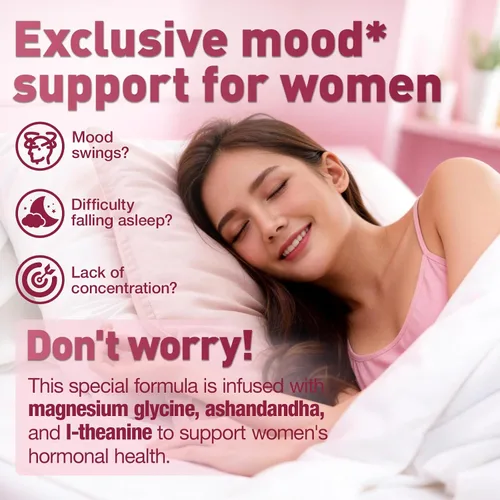 Vista 5 de Totaria Suplemento NAD+ para mujeres - Suplemento NAD Trans-Resveratrol con magnesio, CoQ10, PQQ, Ashwagandha, péptido de colágeno - Alternativa NMN
