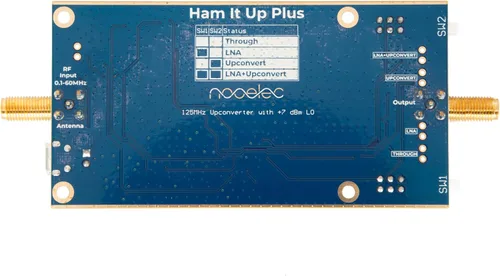 Vista 8 de NooElec Ham It Up Plus v2: amplía el alcance de tu RTL-SDR, NESDR u otra radio hasta 300 Hz. HF/MF/LF/VLF/ULF Upconverter y Panadapter con TCXO