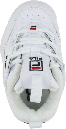 Vista 4 de Fila Disruptor II Tenis (niño pequeño), Negro