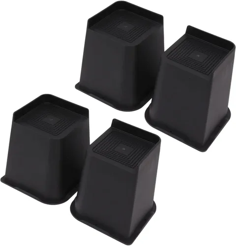 Vista 3 de Elevador de muebles de 6 pulgadas, resistente a prueba de deslizamiento, ABS, bloque de elevación para silla y sofá
