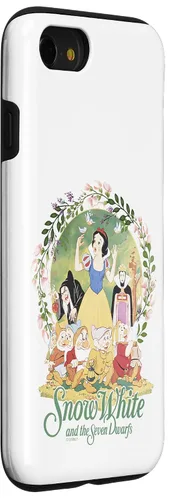 Vista 40 de Disney Blancanieves & The Seven Dwarfs Floral Portrait Case para iPhone 17