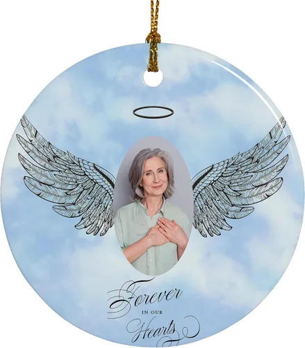 Vista 41 de Adornos de Navidad personalizados, adorno con foto personalizada, nuestro primer árbol de Navidad colgante 2024, decoración regalo para Navidad