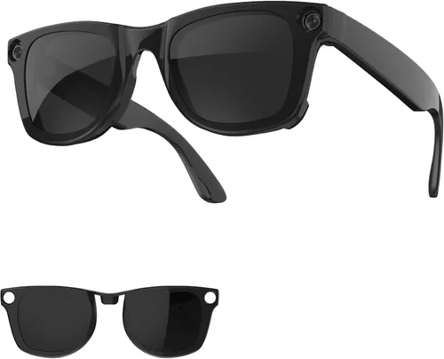 Vista 11 de HIBLOKS Clips polarizados para Ray-Ban Meta Wayfarer (RW4008 y RW4012 Grande 53-22), clips de decoloración compatibles con Ray-Ban Meta Wayfarer Gen