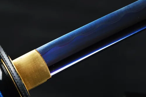 Vista 5 de 41 inch Handmade Japanese Samurai Katana Sword Full Tang for Man Gift Cosplay Decoration Self Defense
