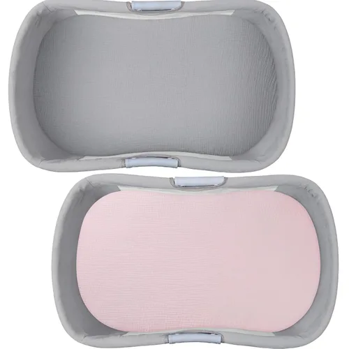 Vista 6 de Sábanas ajustadas de muselina para moisés compatibles con Halo Bassinest Swivel Flex Glide Premiere & Serie Luxe, 2 unidades, algodón elegante Boho
