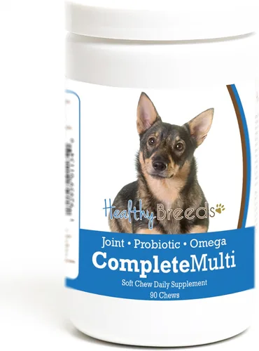 Vista 256 de Healthy Breeds Affenpinscher todo en uno multivitamínico suave masticable 60