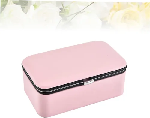 Vista 5 de PACKOVE Caja Joyero Organizador de Joyas Para Mujer Organizador de Almacenamiento de Joyas Portátil Miss