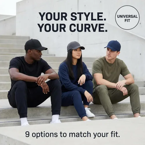 Vista 4 de Lids Doblador de Ala de Sombrero – Curvador de Ala de Gorra de Béisbol y Herramienta de Moldeado, 9 Opciones de Curva con Encaje, Ajuste Universal