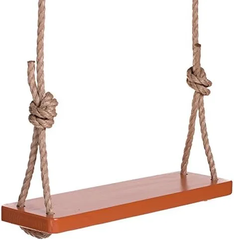 Vista 4 de Porchgate Amish Made - Columpio de madera resistente para adultos y niños en color verde cactus, cuerdas incluidas, capacidad de peso de 500 libras