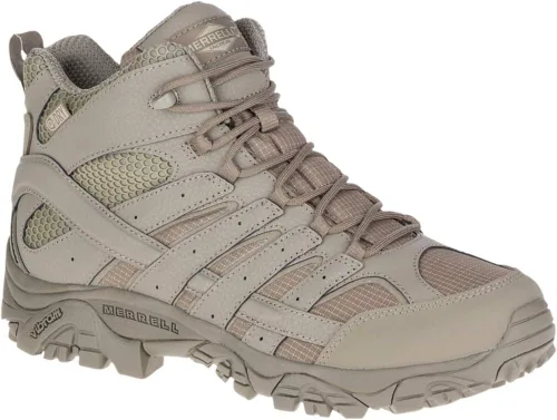 Vista 10 de Merrell Moab 2 Mid Tactical - Impermeable para hombre Coyote