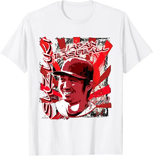 Vista 4 de Seyai Suzuki International Baseball Japan MLBPA Camiseta, Negro