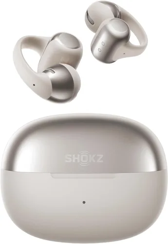 Vista 11 de SHOKZ OpenDots ONE - Auriculares de oído abierto, Auriculares de clip con micrófono - Auriculares inalámbricos Bluetooth con micrófono - Seguros