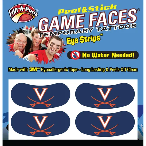Vista 13 de Fan-A-Peel Tatuajes temporales sin agua del estado de Louisiana, hipoalergénicos, para despegar y pegar, tatuajes temporales impermeables
