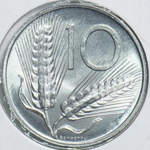 Vista 2 de Moneda Coleccionable Italia 1969 10 Lire 298593