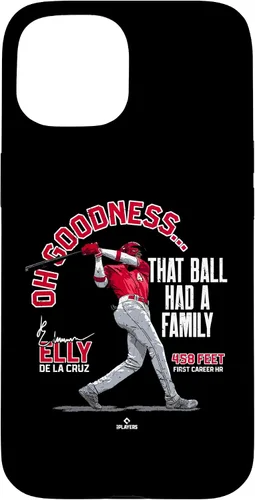 Vista 6 de iPhone 16 That Ball Had a Family Elly De La Cruz Cincinnati MLBPA Case
