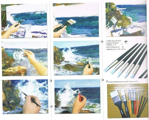 Vista 7 de COMIART 5pcs Flexible Clay Sculpture Tools Silicon Color Shaper Brushes Size 0