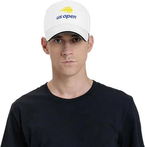 Vista 9 de US Open Tennis 2023 Sandwich Cap Unisex Gorra de béisbol clásica unisex ajustable Casquette Dad Hat