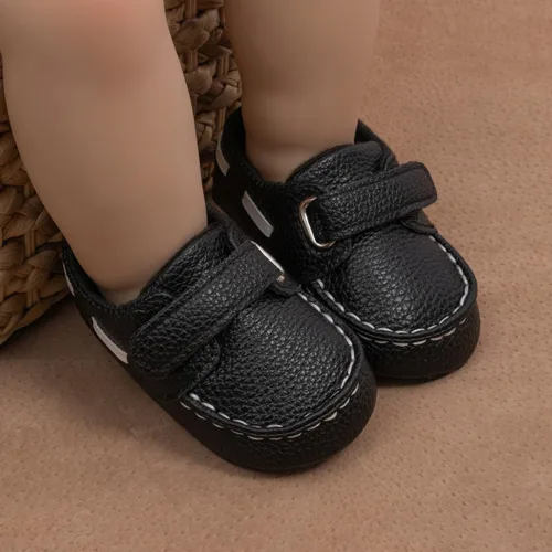 Vista 2 de Aploxphy Mocasines clásicos para bebés, niñas y niños, zapatos de vestir Oxford para bebés y niñas, zapatos de vestir para precaminantes, mocasines