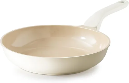Vista 21 de PRICUSIS - Sartén antiadherente de 8/10/12 pulgadas con mango que no se calienta, completamente recubierta, compatible con inducción y apta