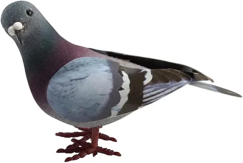 Vista 7 de Modelo de paloma de espuma artificial, figura de pájaro realista
