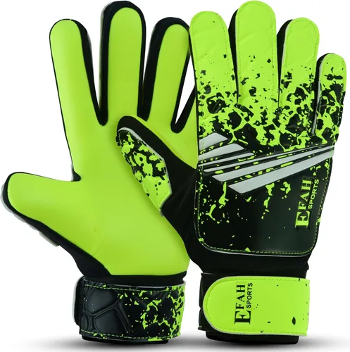 Vista 13 de Guantes de portero de fútbol para niños y jóvenes, guantes de portero de fútbol con agarres fuertes