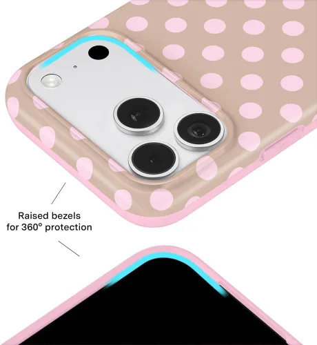 Vista 508 de VELVET CAVIAR Funda para iPhone 15, compatible con MagSafe, probada contra caídas de 10 pies, fundas protectoras de diseño, leopardo color rosa
