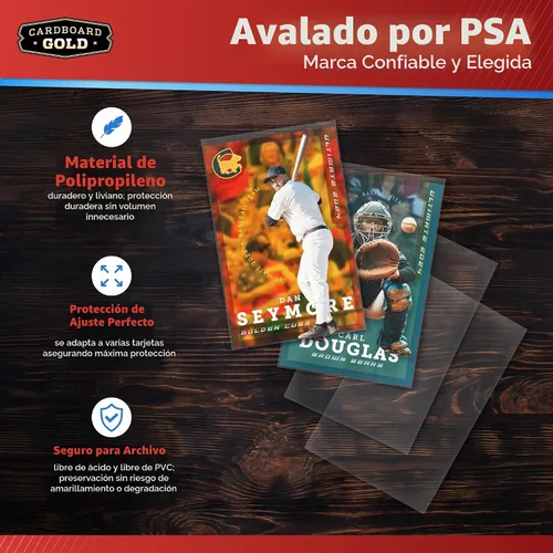 Vista 3 de Cardboard Gold Fundas para tarjetas intercambiables, 400