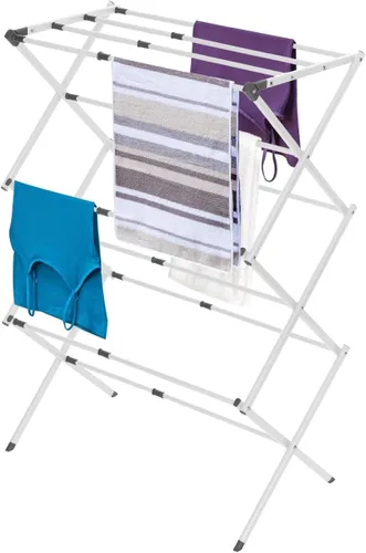 Vista 10 de BLACK+DECKER Organizador de lavandería extensible/plegable para secar ropa. Esencial para campamento/remolques o cualquier lugar donde seque la ropa