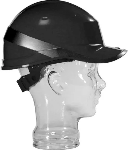 Vista 2 de Venitex Delta Plus Diamond V casco sólido de seguridad con diseño beisbolero