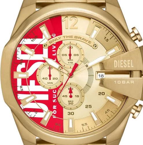 Vista 5 de Diesel Mega Chief Reloj analógico y digital de silicona - DZ4552