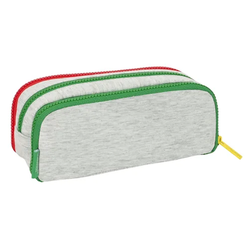 Vista 5 de Portatodo Triple Benetton Pop Gris (21 x 8 x 8 cm)