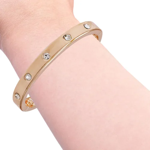 Vista 7 de Guess Bisagra estrecha con brazalete de cristal