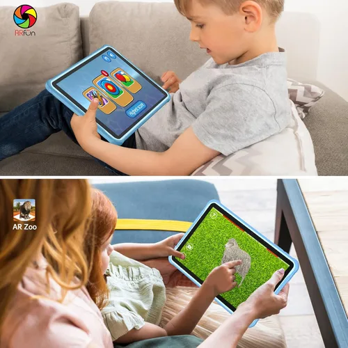 Vista 7 de PRITOM Android 13, tablet infantil de 10 pulgadas, control parental, 6000 mAh, procesador de cuatro núcleos, 2 GB de RAM, 64 GB de ROM, pantalla