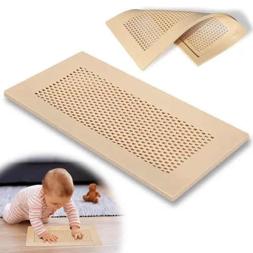 Vista 12 de Orzbow Cubierta de ventilación de silicona suave a prueba de bebés para pared del hogar, techo, suelo, deflector de ventilación de piso a prueba
