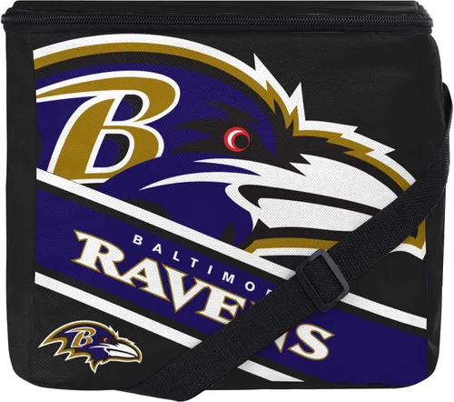 Vista 14 de FOCO Unisex NFL Big Logo Stripe 12 Pack Cooler