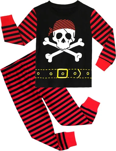 Vista 10 de Pijama pirata de A&J Design para niños pequeños Pijama azul de policía