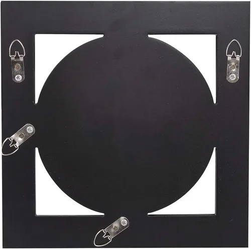 Vista 5 de Howard Elliott Collection Lula - Espejo de pared cuadrado con marco de espejo, diseño único, elegante accesorios de decoración del hogar, 12 x 12