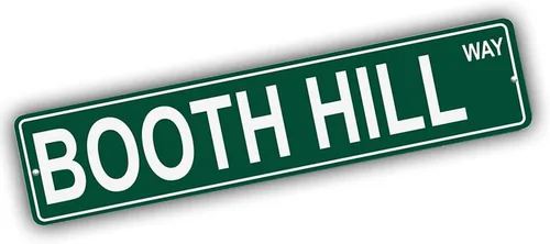 Vista 40 de Ohio Mountains Pick Your Mountain Compatible/repuesto para Acme Hill United States Mountain aluminio metal metal metal estilo letrero de calle