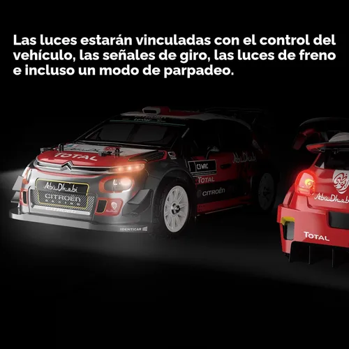Vista 5 de MJX Hyper GO 14303 1/14 Citroen C3 Fast RC Cars para Adultos, Max 40mph RC Drift sin Escobillas con Giroscopio, 4WD RTR RC Rally de Alta Velocidad