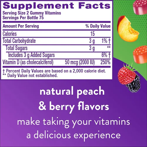 Vista 7 de Viactiv Suplemento de calcio + vitamina D3 masticables suaves, caramelo, 60 masticables - Suplemento dietético de calcio y Vitafusion Vitamina D3